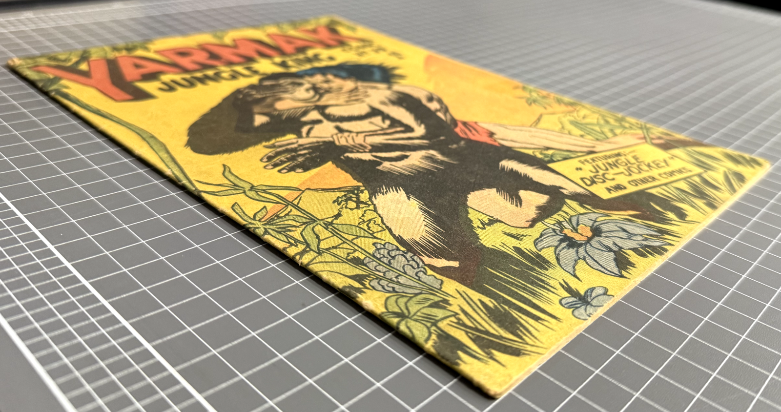 YARMAK JUNGLE KING COMIC #39 YOUNG'S MERCHANDISING AUSTRALIAN PRE-DECIMAL 1953