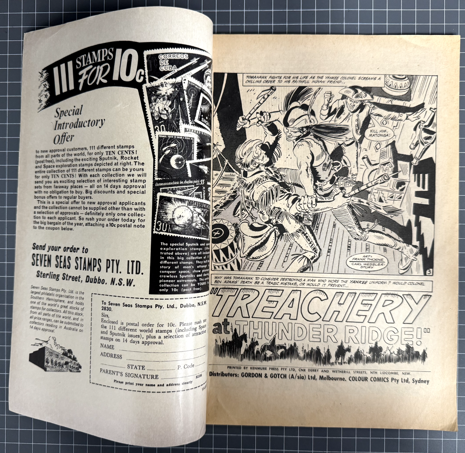 SUPERMAN PRESENTS WONDER COMIC #70 COLOUR COMICS AUSTRALIAN DC 1971