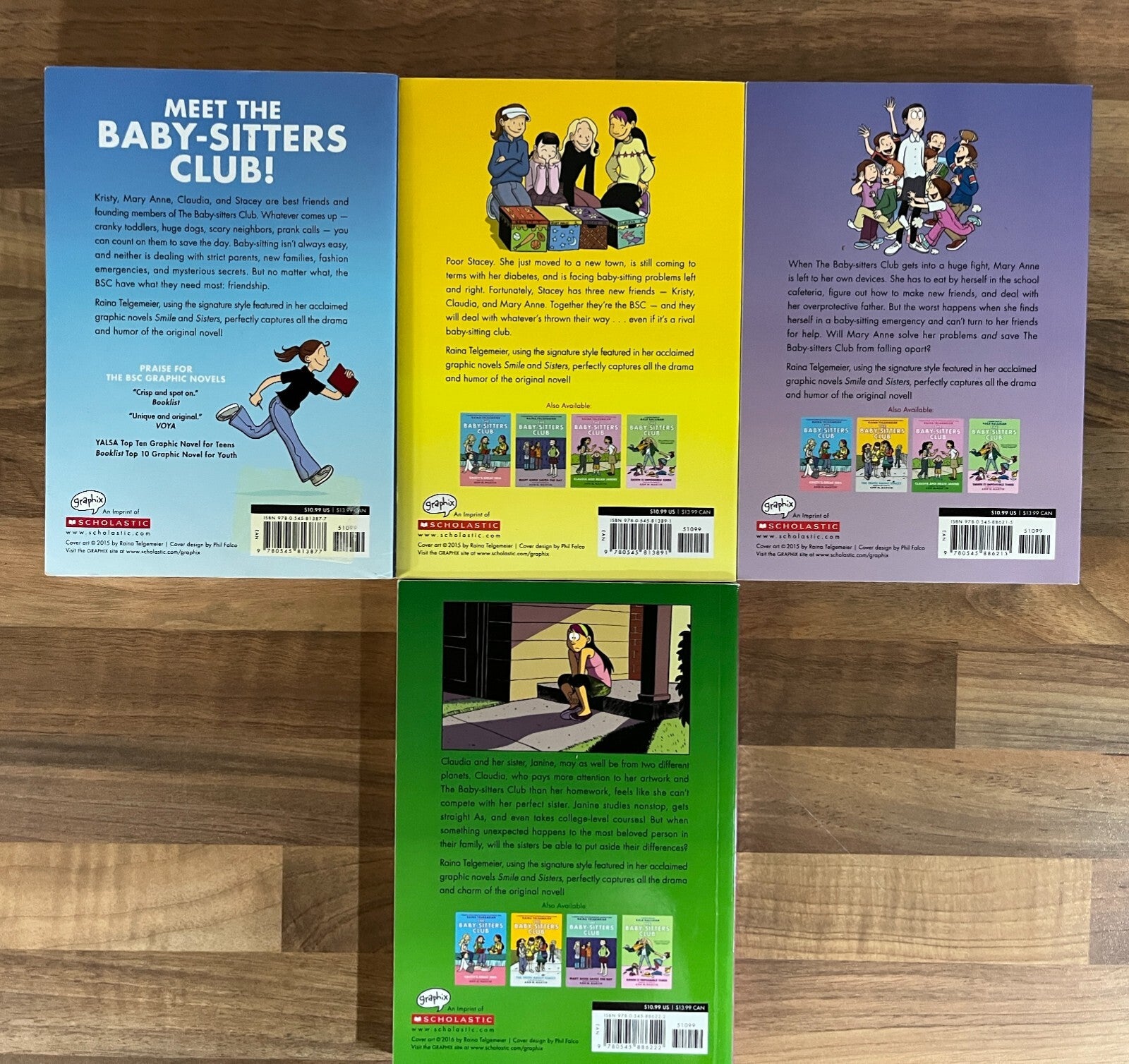 Baby-Sitters Club Graphic Novels #1-4 A Graphix Collection: Full Colour Edition