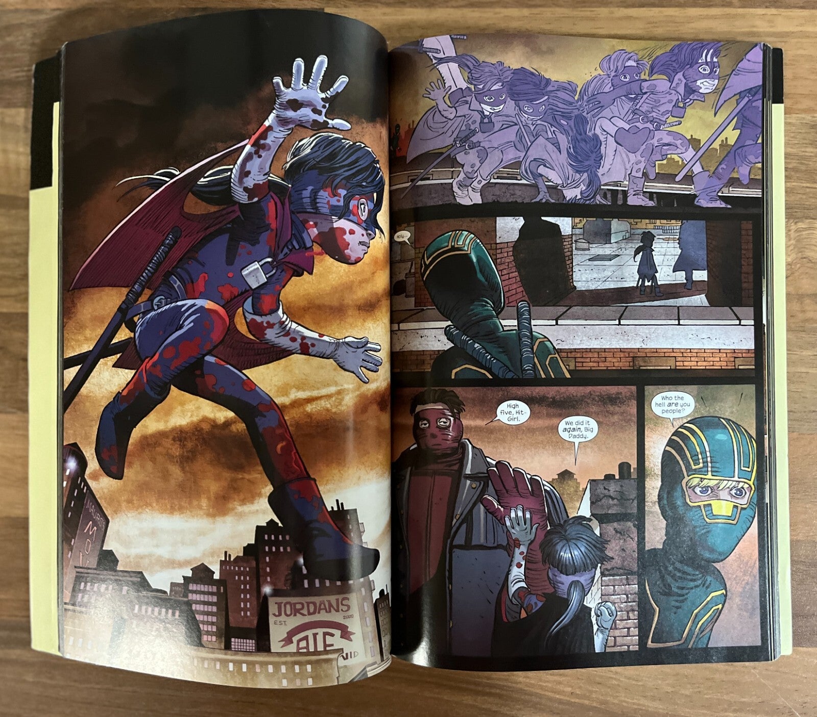 KICK-ASS by Mark Millar & John Romita Jr. Graphic Novel, 1st Edition/1st Print