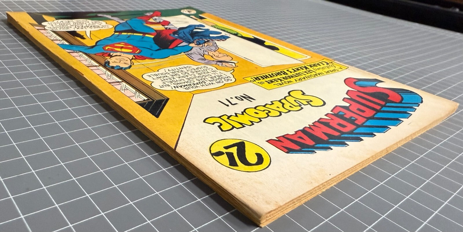 SUPERMAN SUPACOMIC #71 COLOUR COMICS AUSTRALIAN DC PRE-DECIMAL 1965