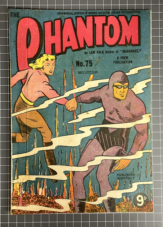 THE PHANTOM #75 FREW PUBLICATIONS *SCARCE* AUSTRALIAN COMIC 1954