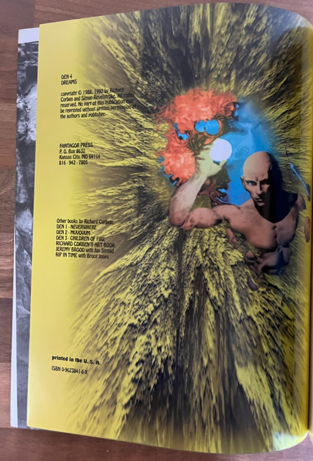 Den 4 Dreams and Alarums by Richard Corben & Simon Revelstroke 1992 Softcover