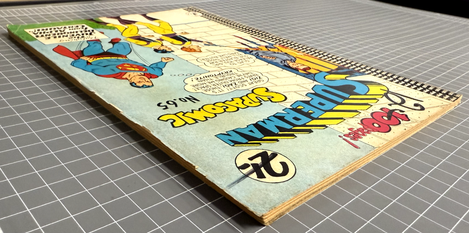 SUPERMAN SUPACOMIC #65 COLOUR COMICS AUSTRALIAN DC PRE-DECIMAL 1965