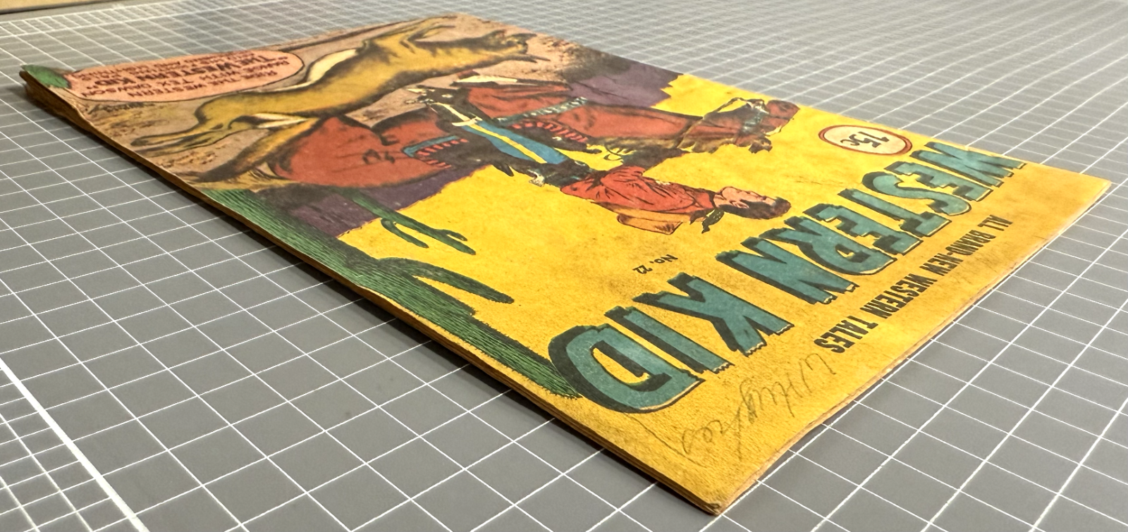 WESTERN KID #22 PAGE PUBLICATIONS AUSTRALIAN WESTERN COMIC 1970