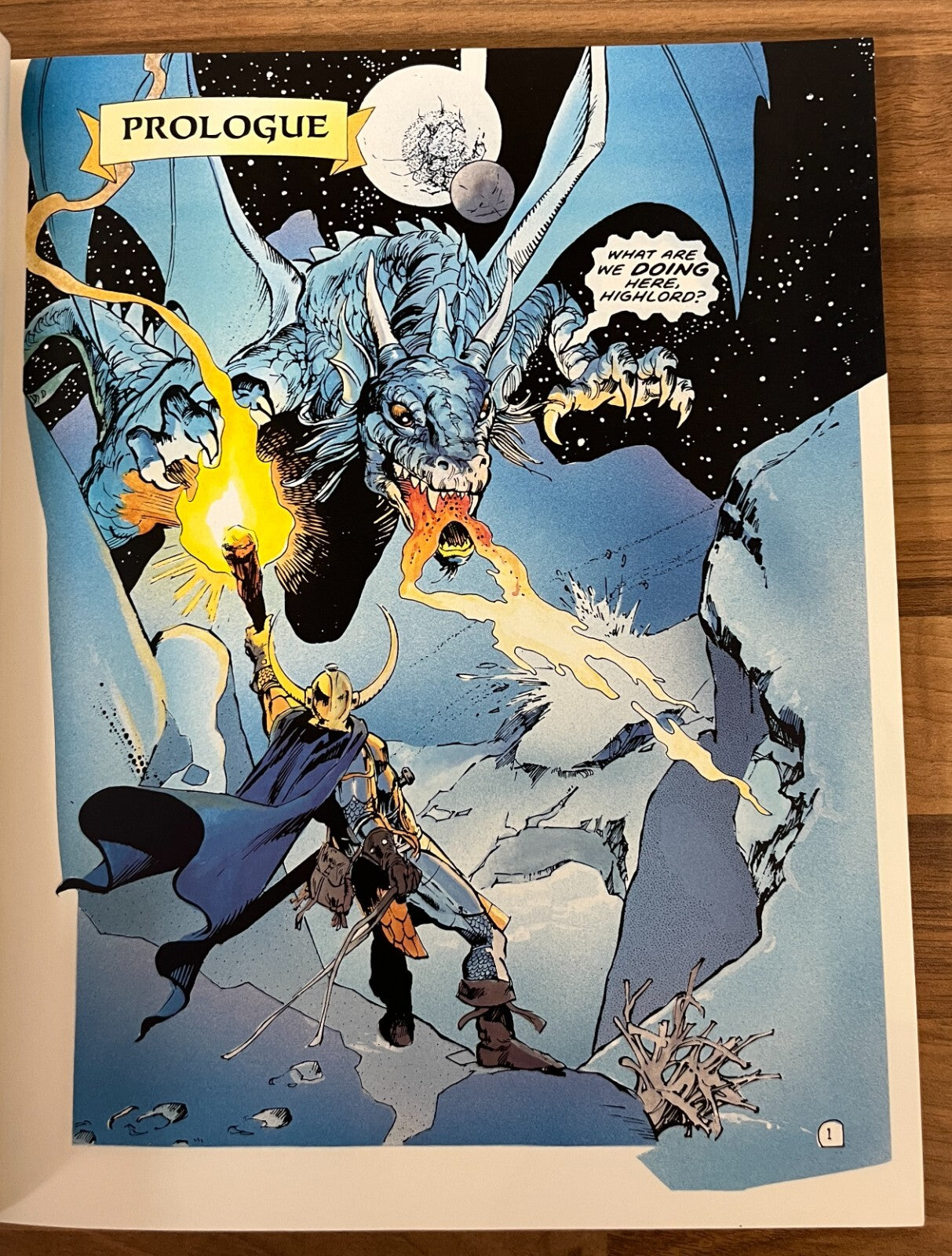 The DragonLance Saga Book Three TSR Graphic Novel By Roy Thomas & Tony DeZuniga