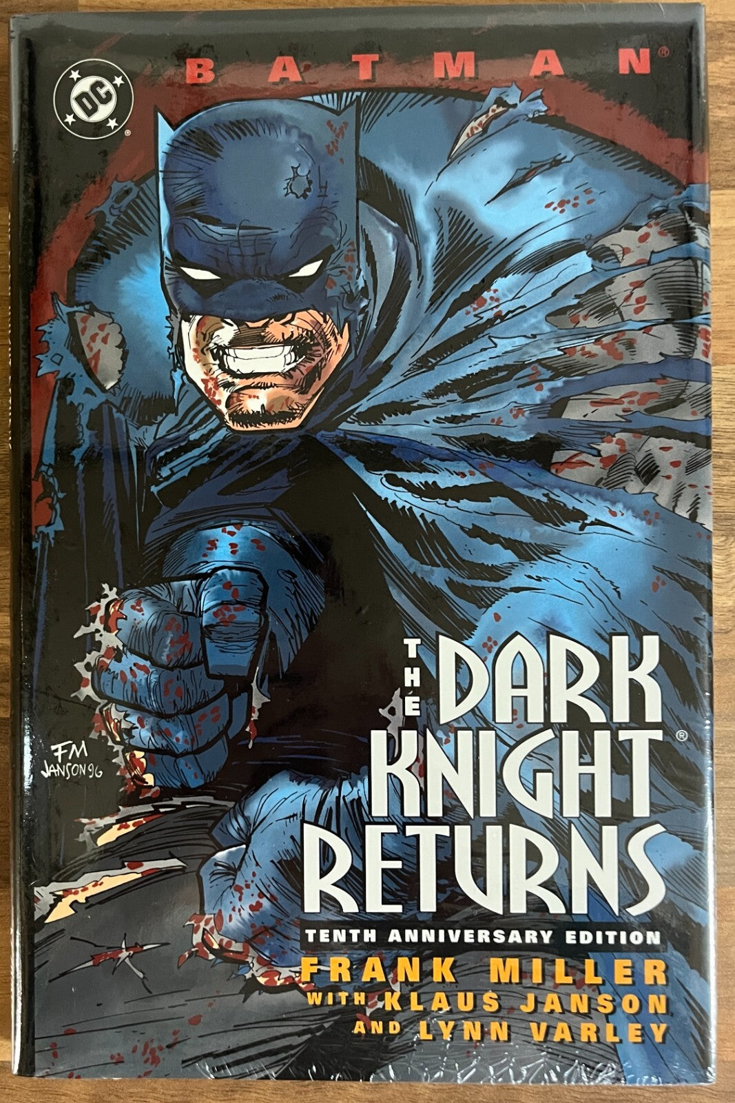 BATMAN THE DARK KNIGHT RETURNS 10TH ANNIVERSARY EDITION FRANK MILLER  HC/DJ NEW