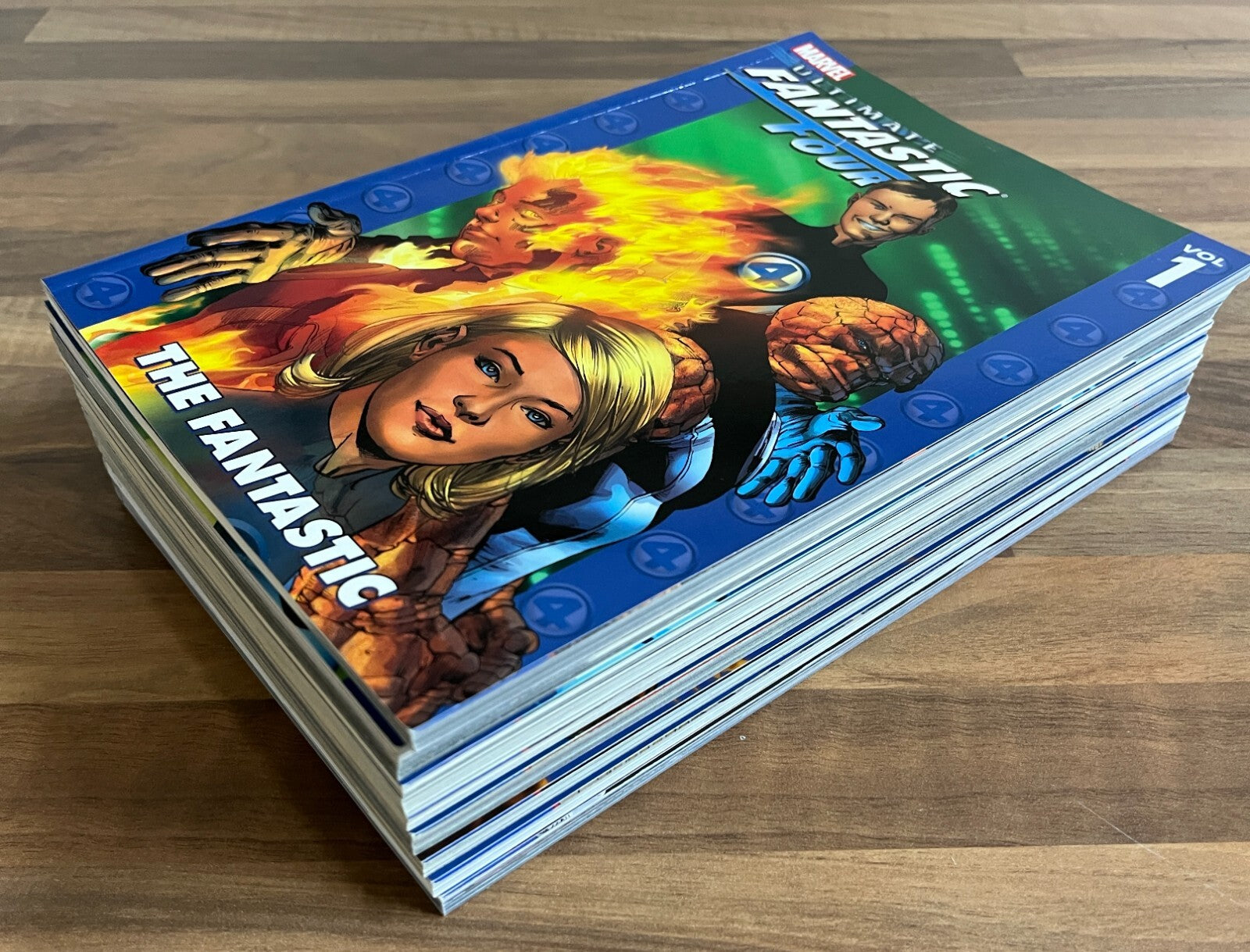 ULTIMATE FANTASTIC FOUR VOL. 1-10 MARVEL GRAPHIC NOVEL TPB 1ST ED./1ST PRINT