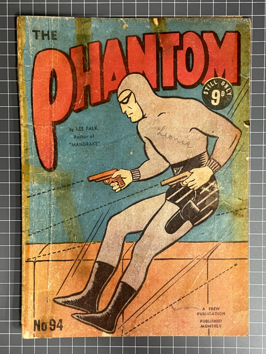 THE PHANTOM #94 FREW PUBLICATIONS *SCARCE* AUSTRALIAN COMIC 1956