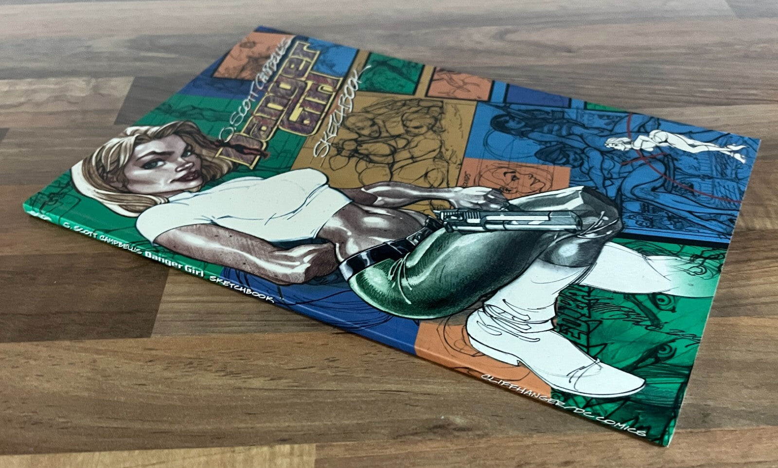 J. Scott Campbell's Danger Girl Sketchbook - TPB - Wildstorm/Cliffhanger/DC