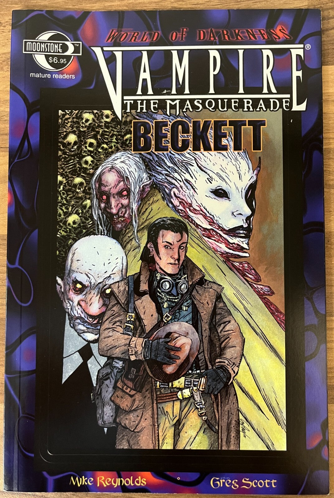 Vampire The Masquerade: Beckett by Mike Reynolds & Greg Scott, 1st Ed., 2002