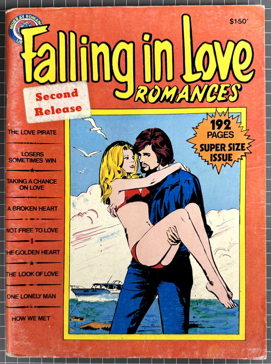 FALLING IN LOVE ROMANCES: SECOND RELEASE MURRAY PUBLISHERS AUSTRALIAN COMIC 1982