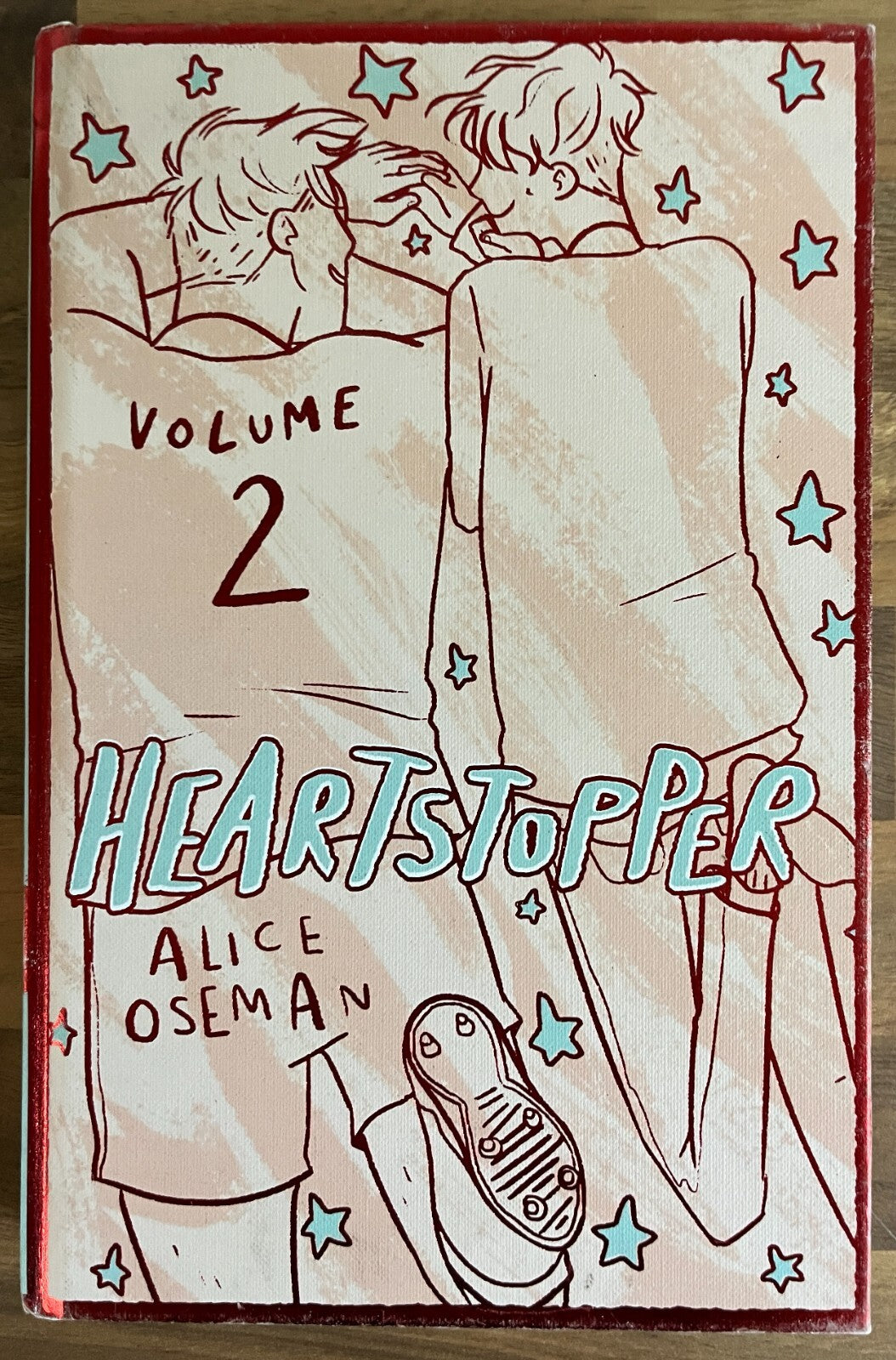 Heartstopper Volume 2 by Alice Oseman Hardcover Graphic Novel, Now on Netflix!