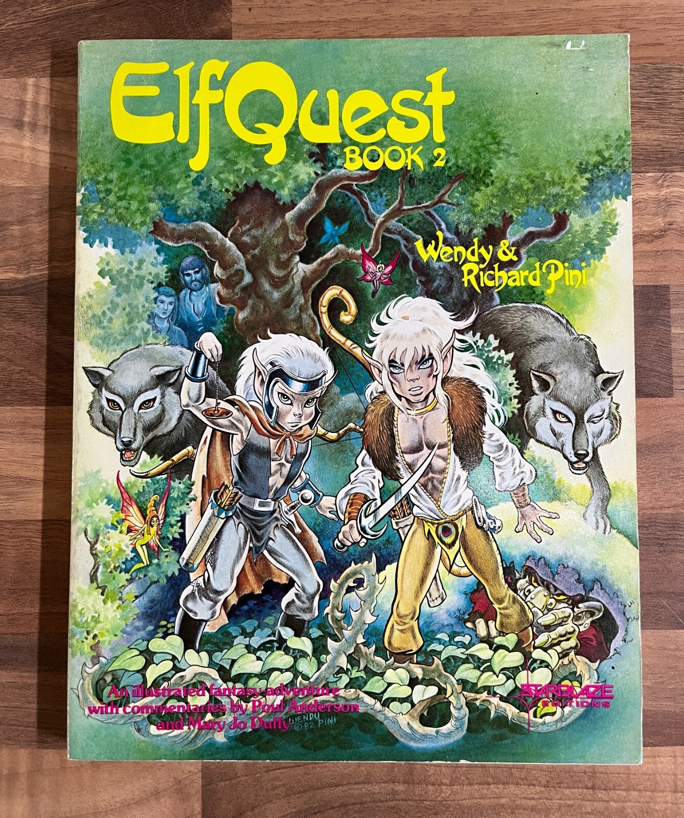ElfQuest Book 1 2 3 4 Graphic Novels - Wendy & Richard Pini (Starblaze Editions)