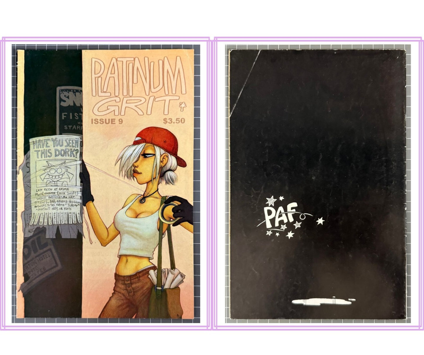11 x PLATINUM GRIT #1 & 2, #1-10 COMPLETE SET/RUN AUSTRALIAN COMICS 1990's