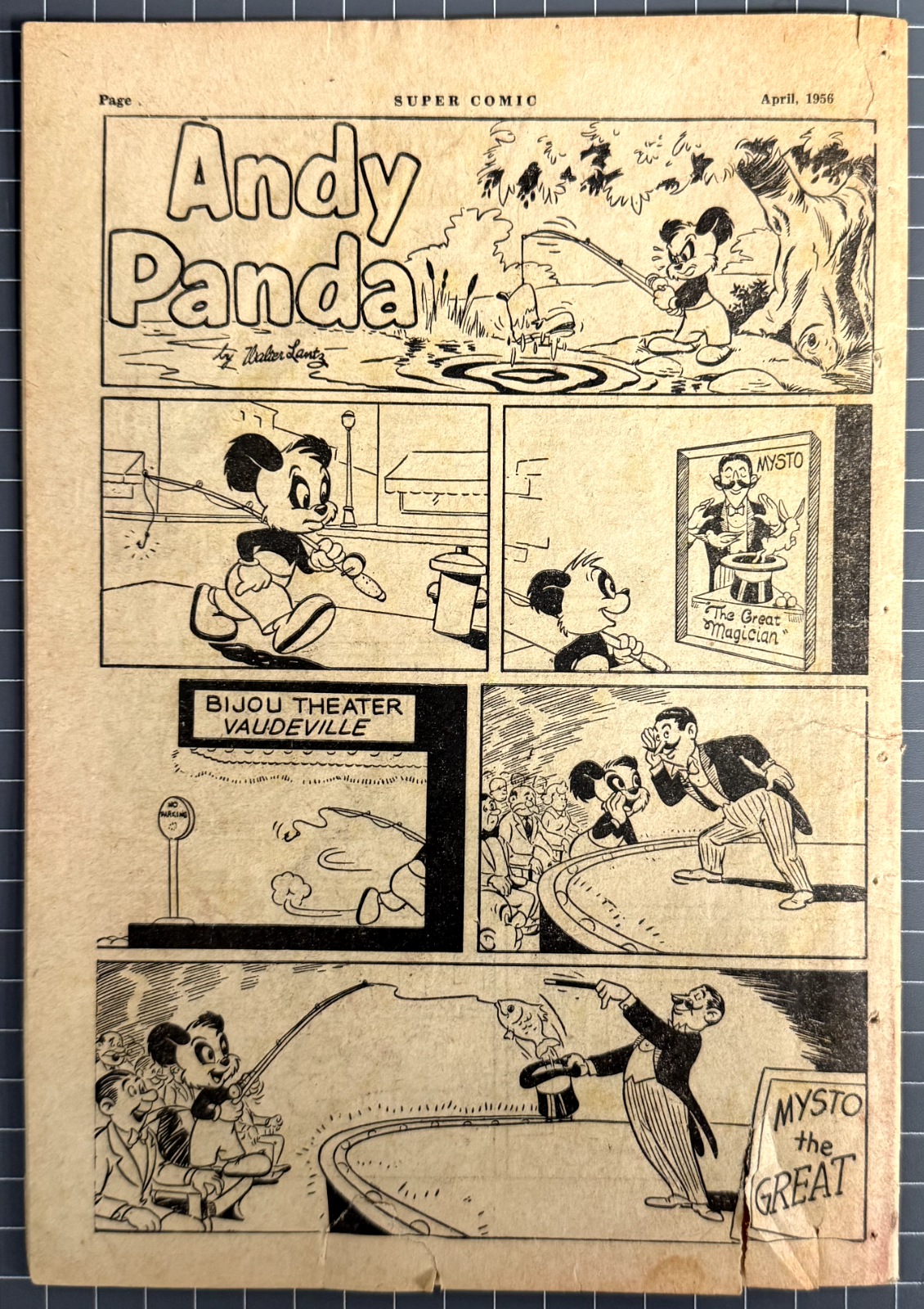 SUPERCOMIC SERIES #90 "ANDY PANDY" SHAKESPEARE HEAD PRESS AUSTRALIAN 1956