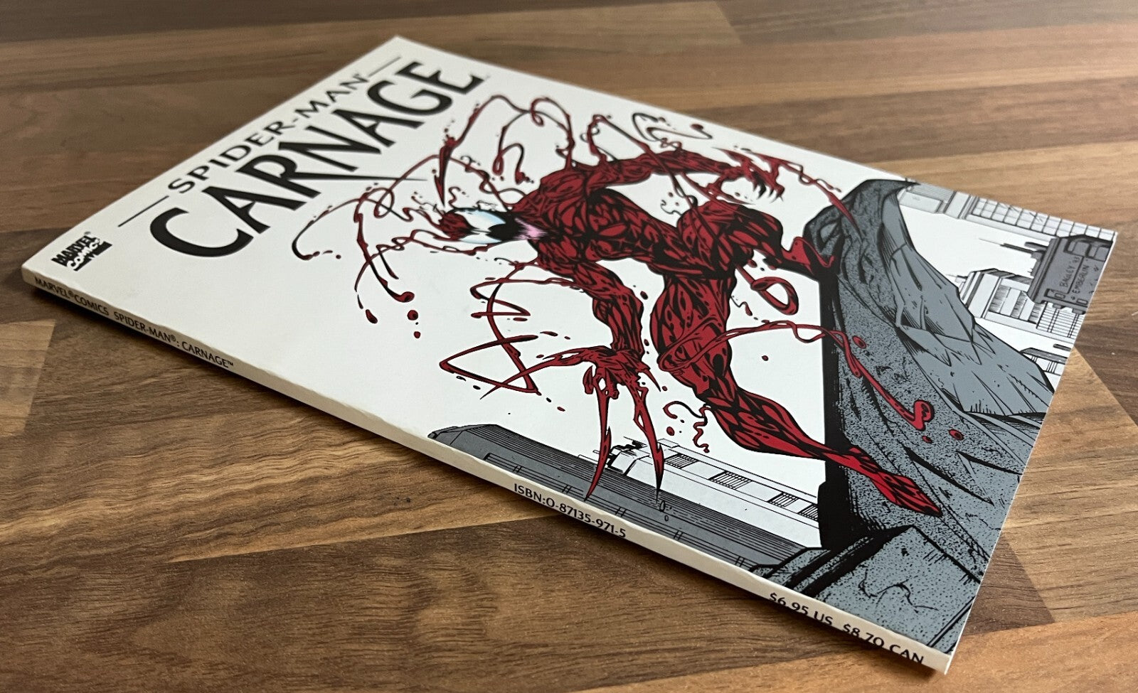 Spider-Man: Carnage Graphic Novel (Marvel Comics , 1993, 1st Edition/1st Print)