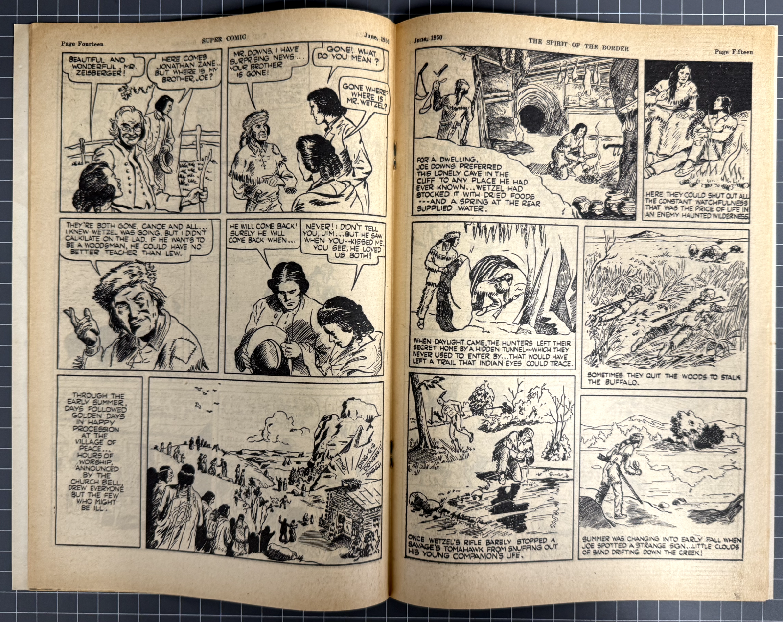 SUPERCOMIC SERIES #28 "ZANE GREY" CONSOLIDATED PRESS AUSTRALIAN PRE-DECIMAL 1950