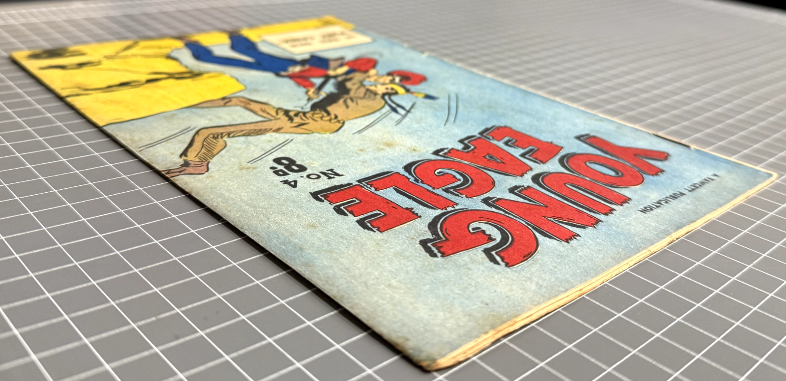 YOUNG EAGLE #4 LARRY CLELAND PUBLICATIONS AUSTRALIAN PRE-DECIMAL COMIC 1953