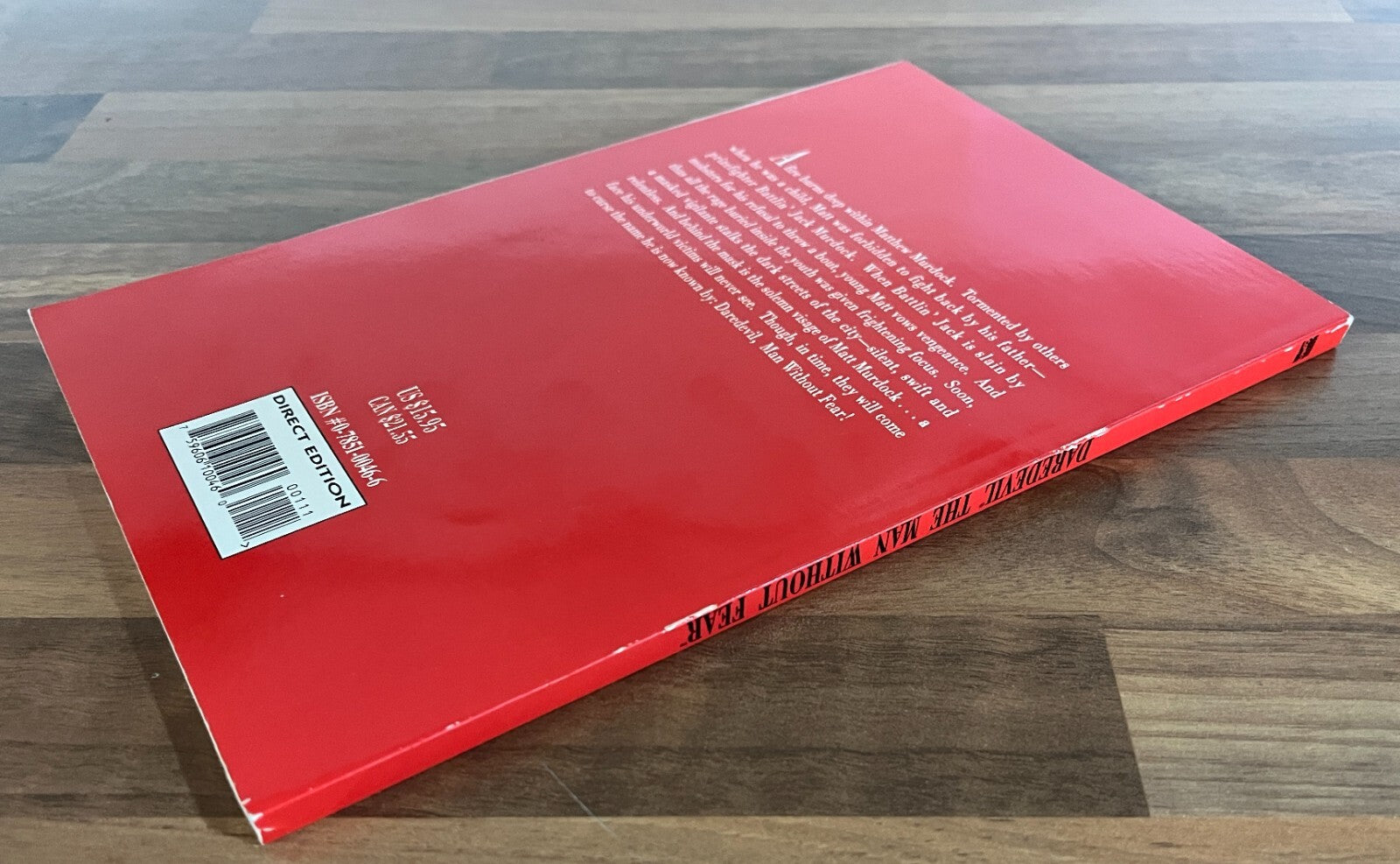 DAREDEVIL THE MAN WITHOUT FEAR - FRANK MILLER & JOHN ROMITA JR. 1ST ED/1ST PRINT