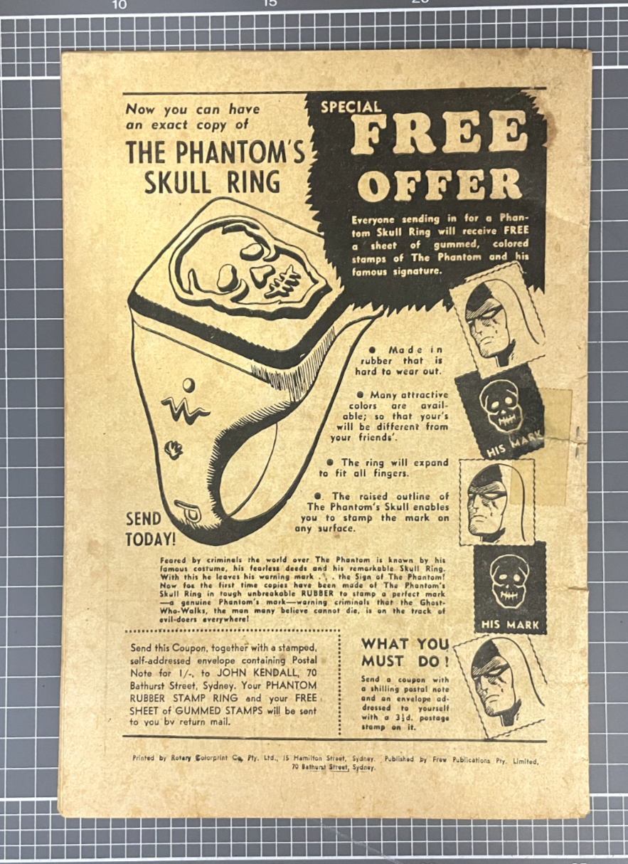 THE PHANTOM #79 FREW PUBLICATIONS *SCARCE* AUSTRALIAN COMIC 1955