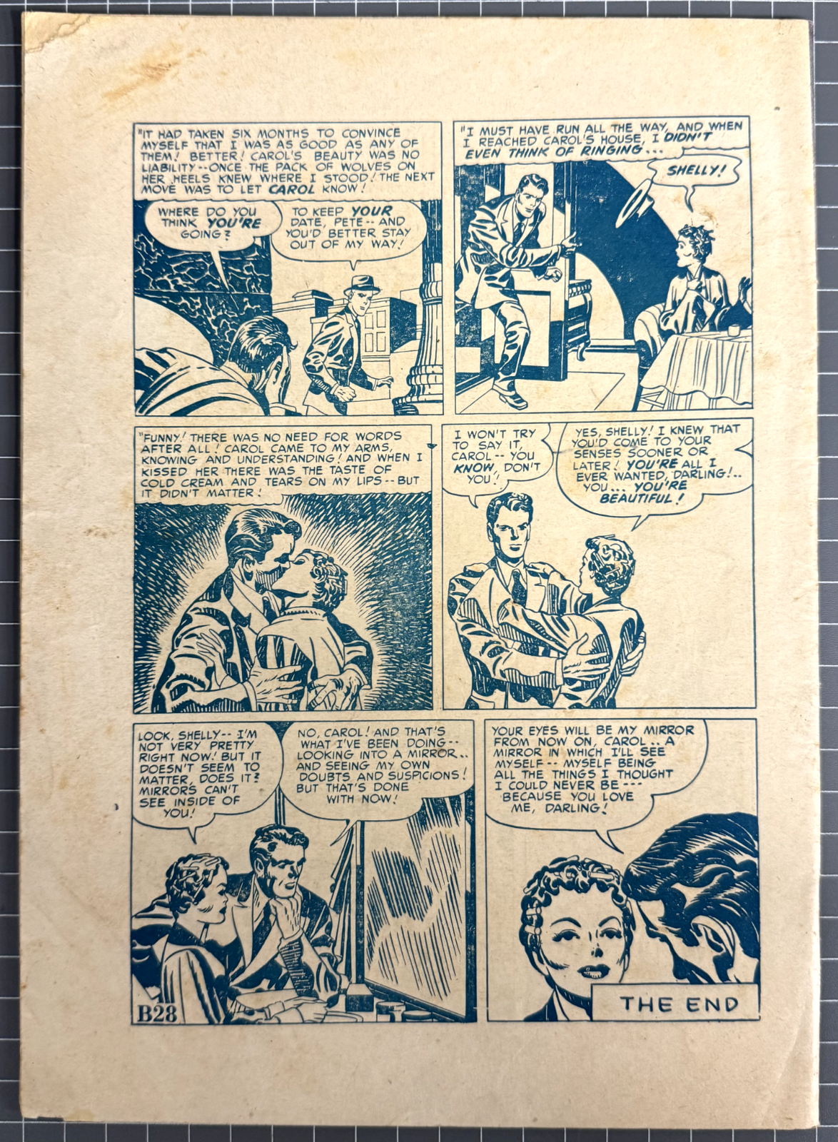 YOUNG LOVE #11 ATLAS PUBLICATIONS "DORIS DAY" AUSTRALIAN PRE-DECIMAL COMIC 1952