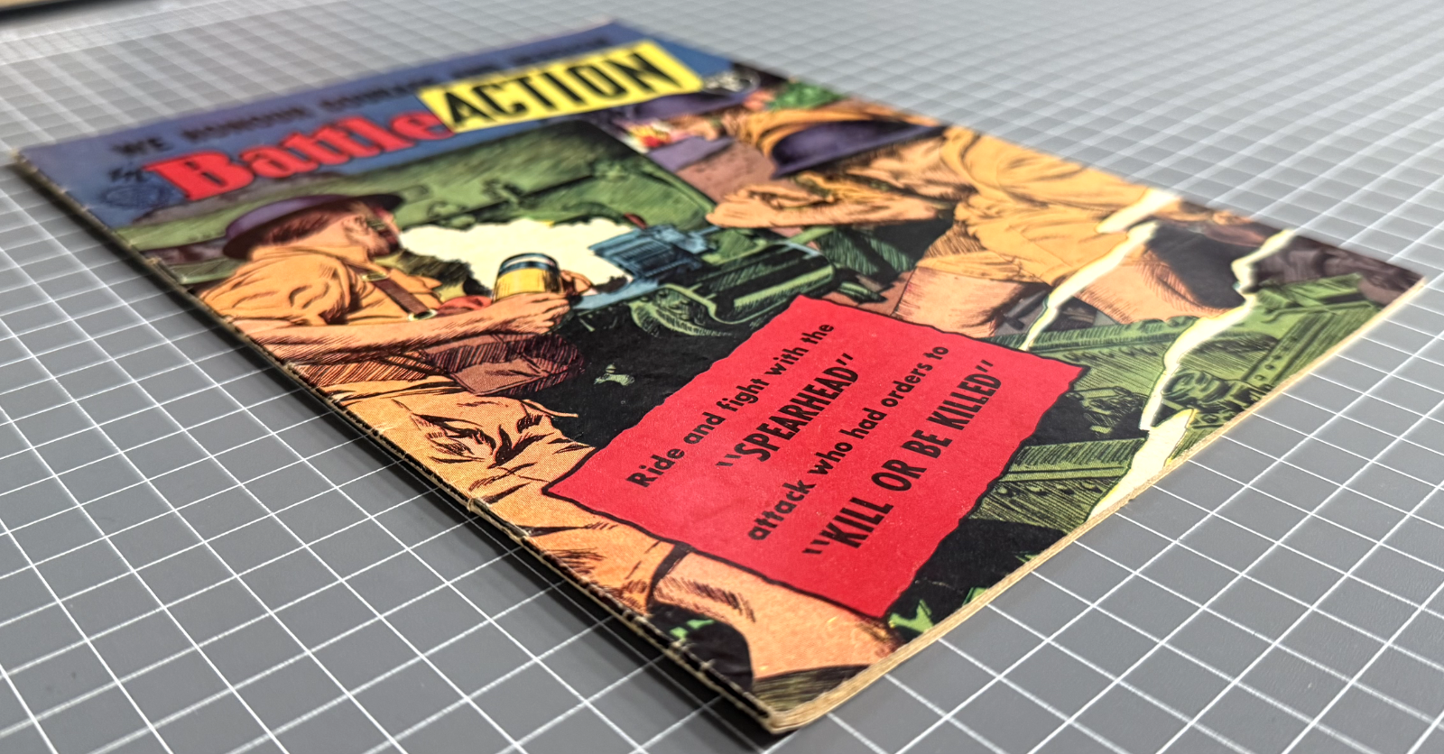 BATTLE ACTION #68 HORWITZ PUBLICATIONS AUSTRALIAN COMIC PRE-DECIMAL 1960