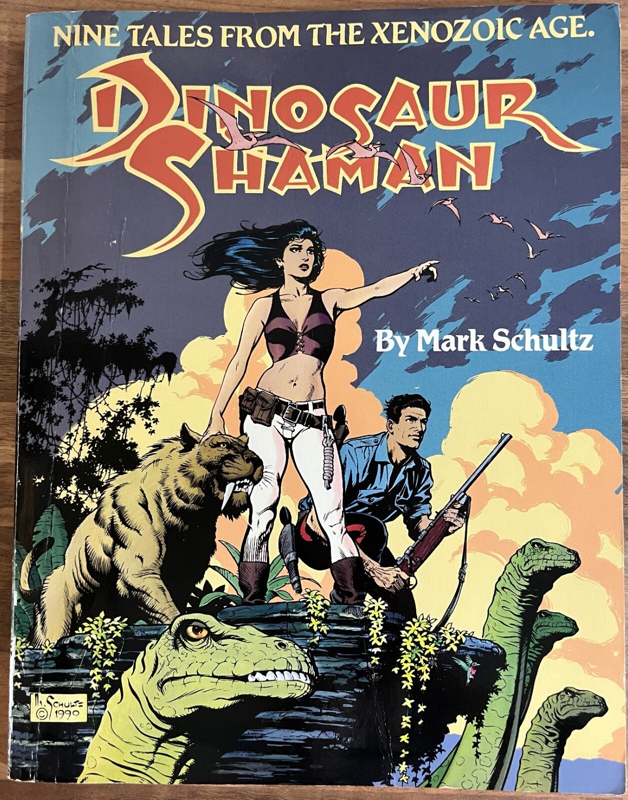 Dinosaur Shaman : Nine Tales from the Xenozoic Age by Mark Schultz