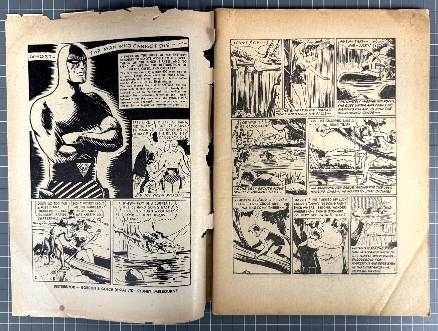 GIANT SIZE PHANTOM #26 **RARE** FREW PUBLICATIONS AUSTRALIAN COMIC 1961