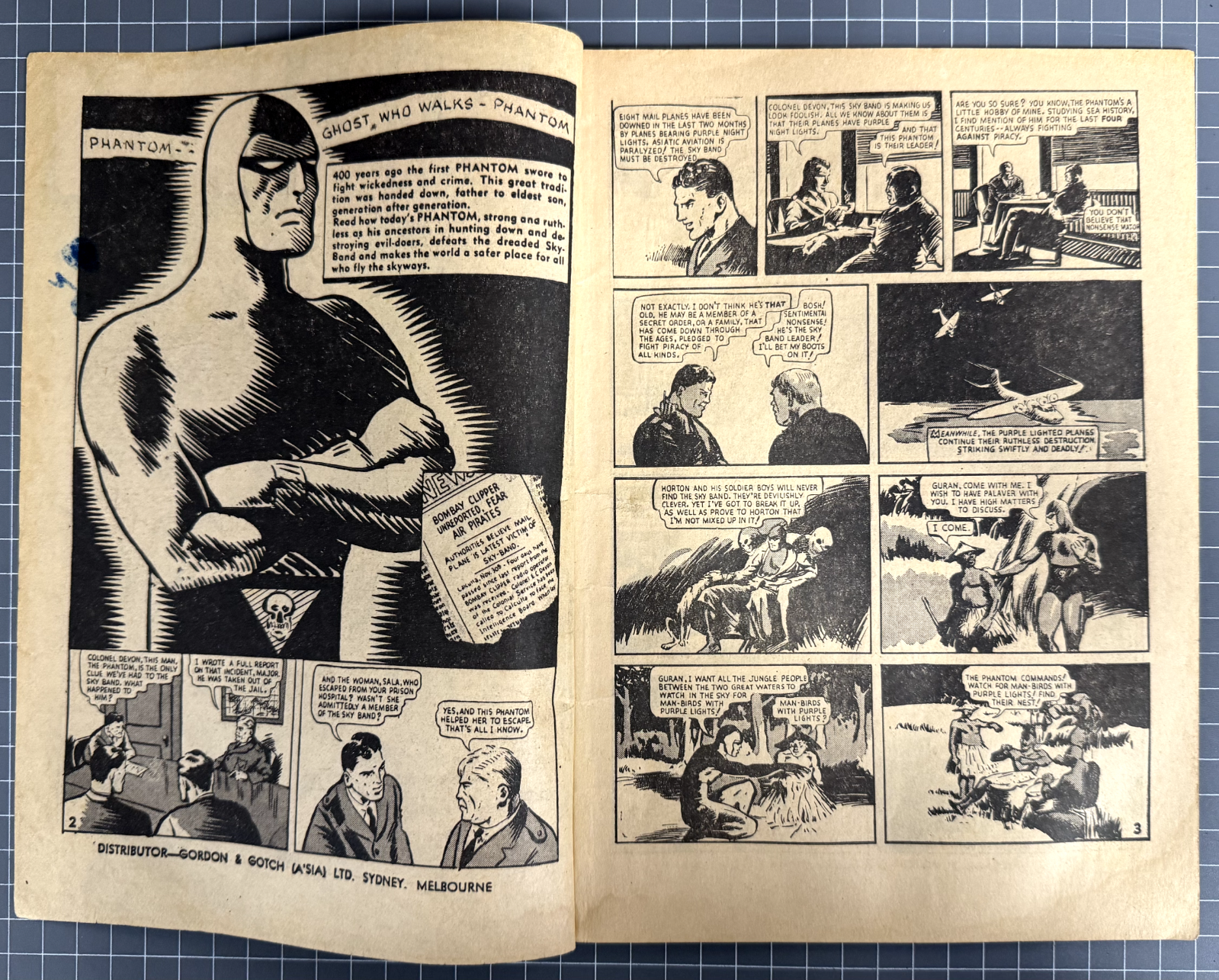 THE PHANTOM #214 FREW PUBLICATIONS *SCARCE* AUSTRALIAN COMIC 1962