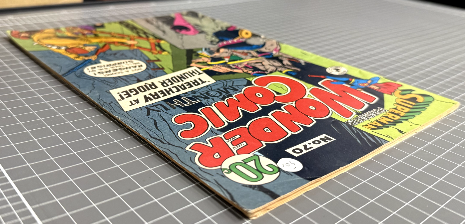 SUPERMAN PRESENTS WONDER COMIC #70 COLOUR COMICS AUSTRALIAN DC 1971