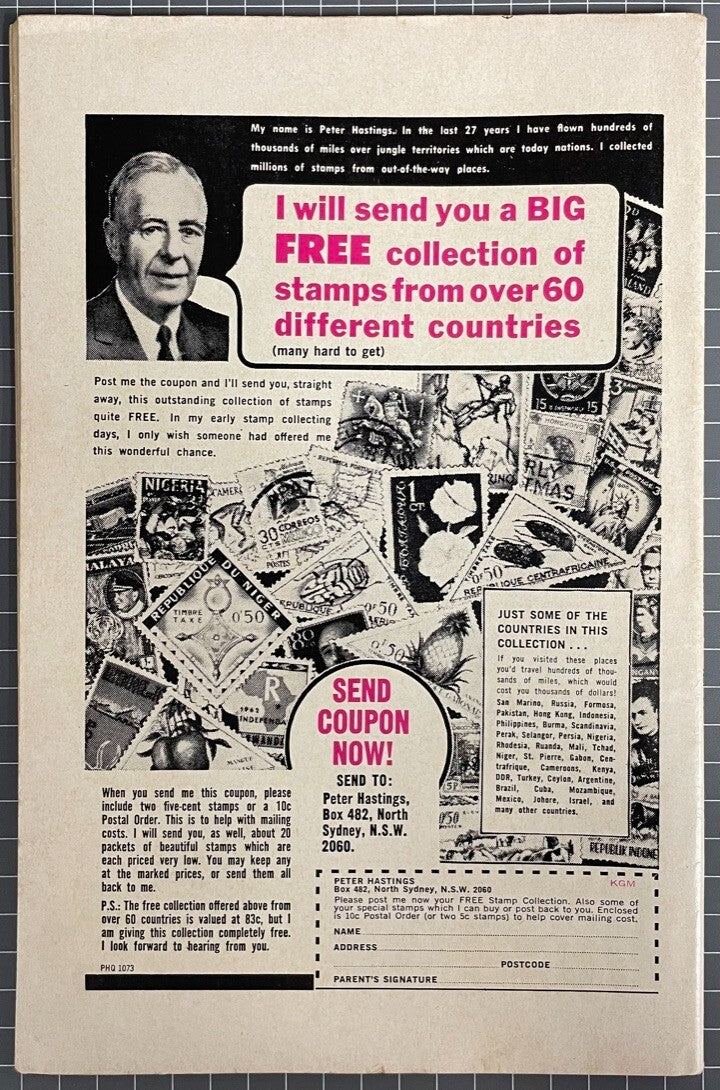 THE FASTEST GUN WESTERN #14 MURRAY PUBLISHERS AUSTRALIAN COMIC 1974