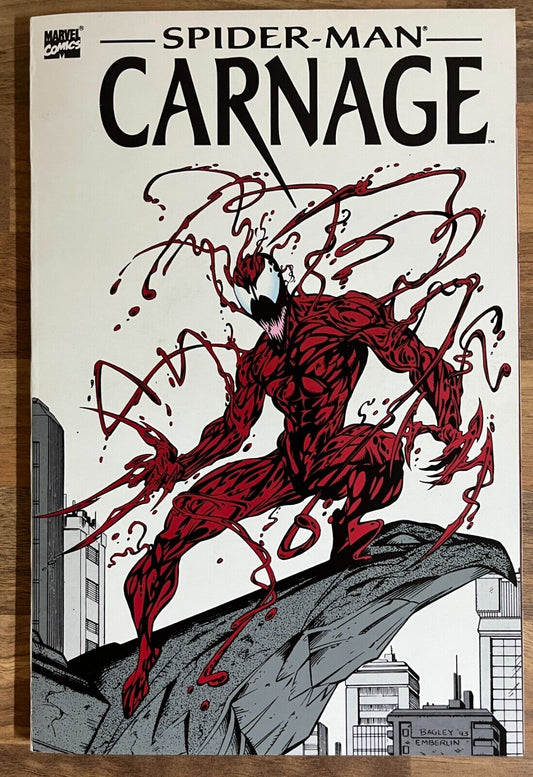 Spider-Man: Carnage Graphic Novel (Marvel Comics , 1993, 1st Edition/1st Print)