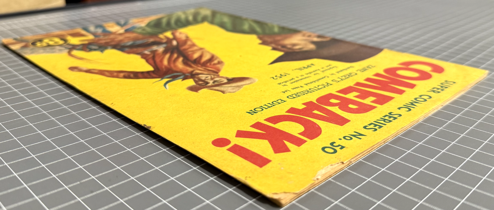 SUPERCOMIC SERIES #50 "ZANE GREY" CONSOLIDATED PRESS AUSTRALIAN PRE-DECIMAL 1952