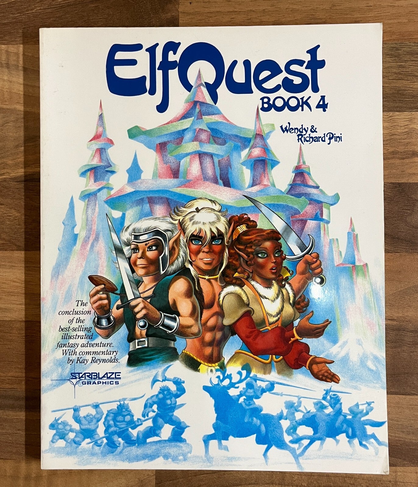 ElfQuest Book 1 2 3 4 Graphic Novels - Wendy & Richard Pini (Starblaze Editions)