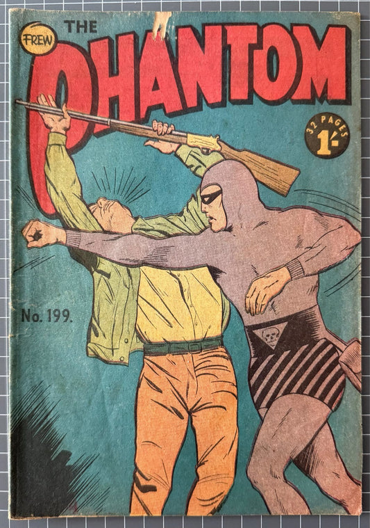 THE PHANTOM #199 FREW PUBLICATIONS *SCARCE* AUSTRALIAN COMIC 1961