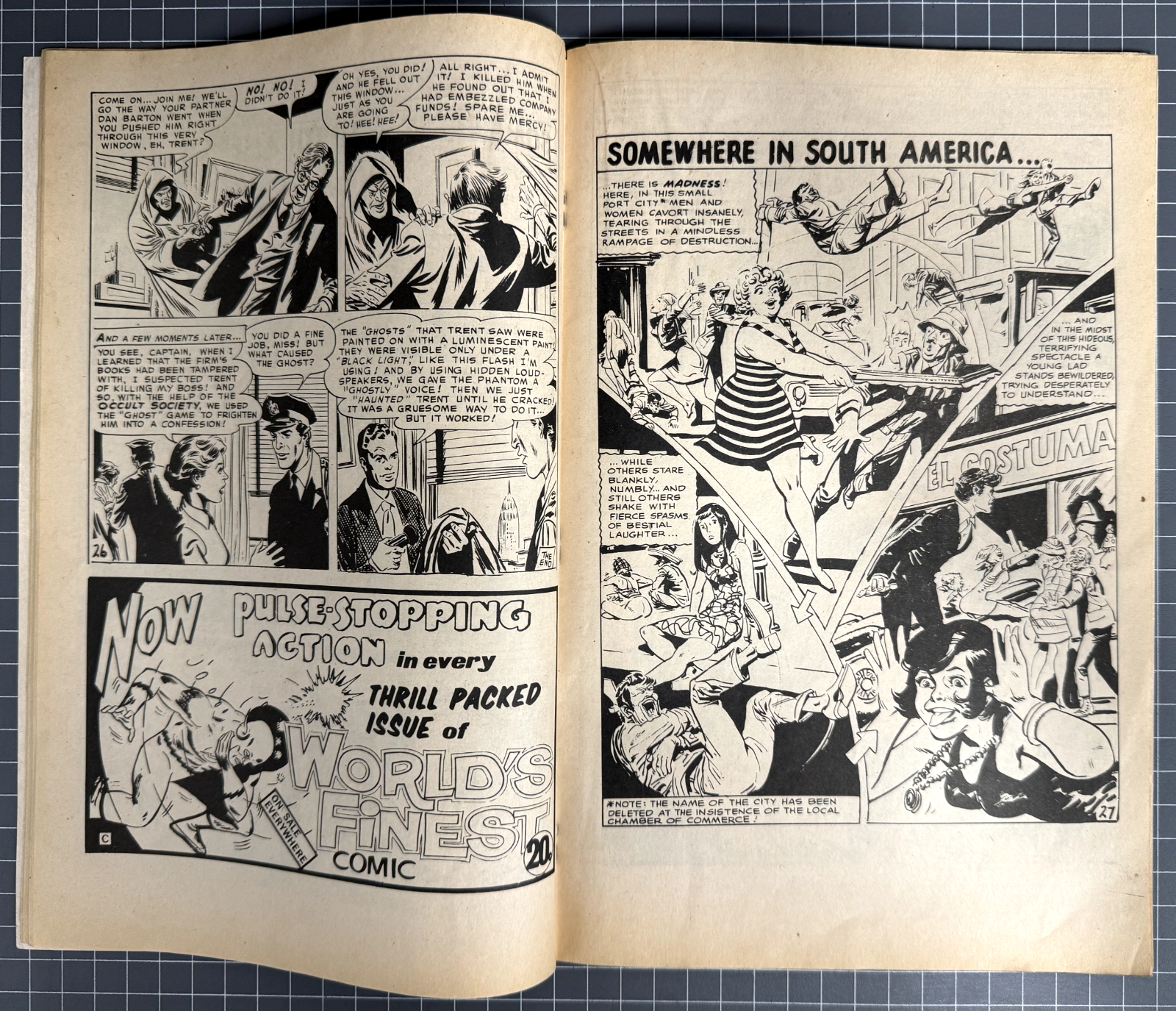 SUPERMAN PRESENTS WONDER COMIC #70 COLOUR COMICS AUSTRALIAN DC 1971