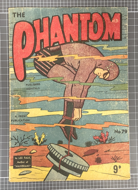 THE PHANTOM #79 FREW PUBLICATIONS *SCARCE* AUSTRALIAN COMIC 1955