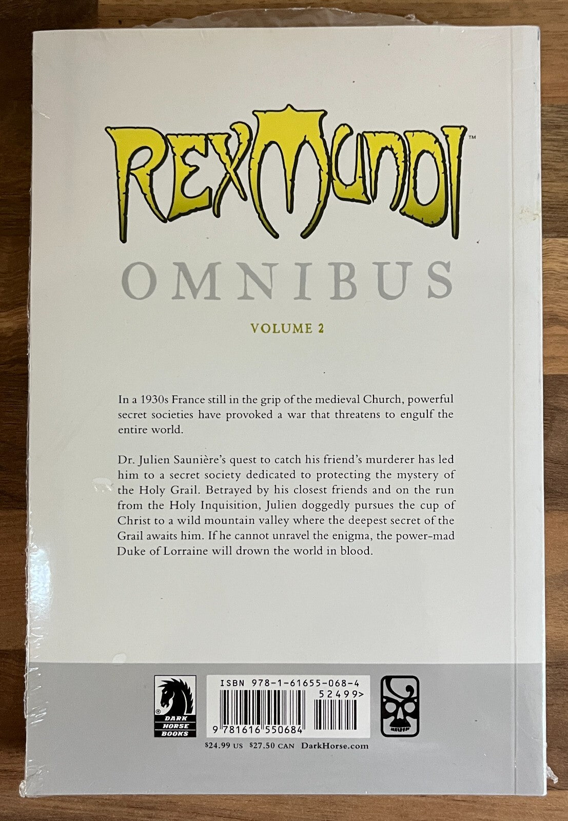 Rex Mundi Omnibus Vol.2 - Nelson & Ferreyra Dark Horse Comics Graphic Novel NEW