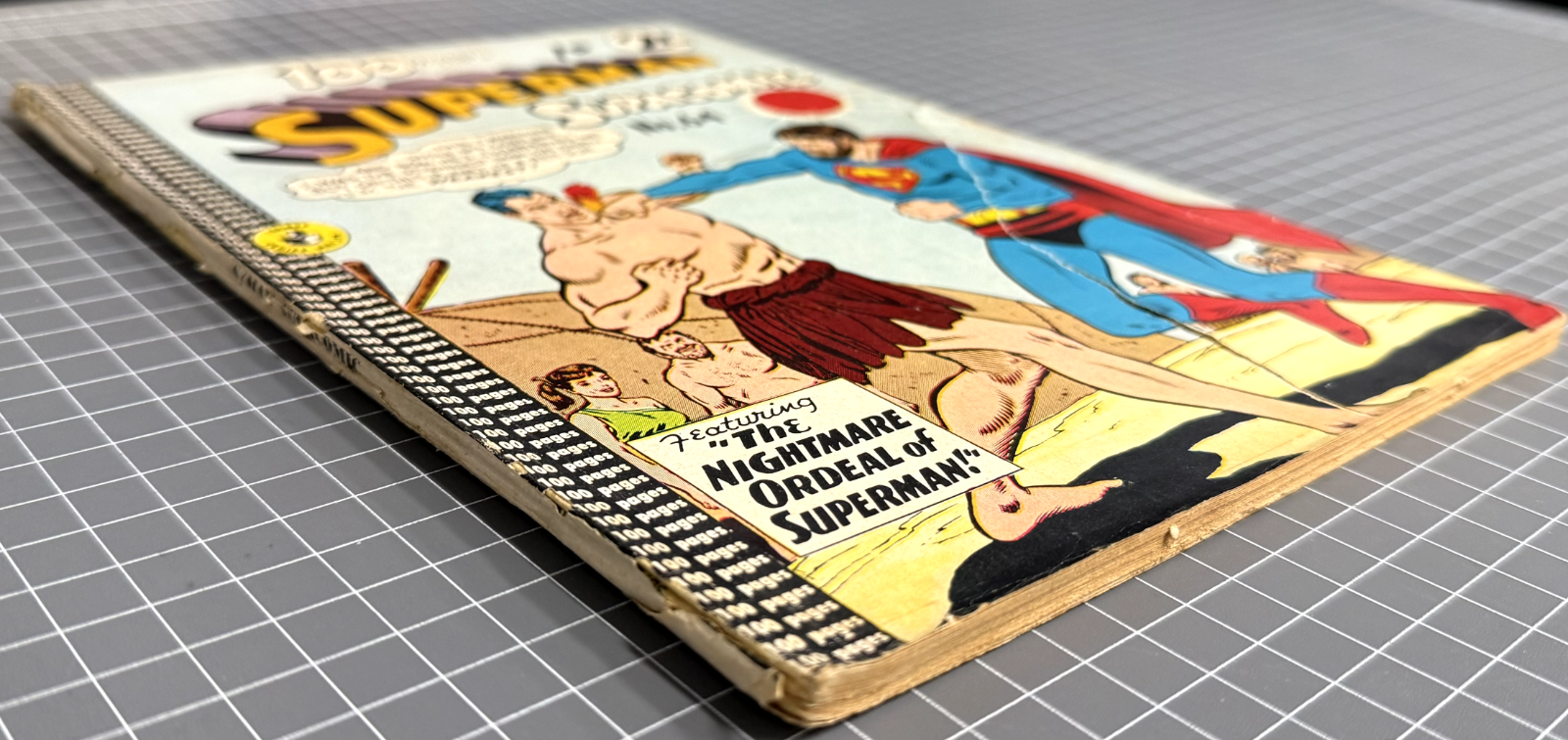 SUPERMAN SUPACOMIC #64 COLOUR COMICS AUSTRALIAN DC PRE-DECIMAL 1964