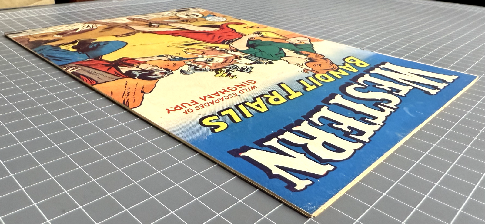 BLUE RIBBON WESTERNS: WESTERN BANDIT TRAILS #5 AUSTRALIAN ROSNOCK COMIC 1950