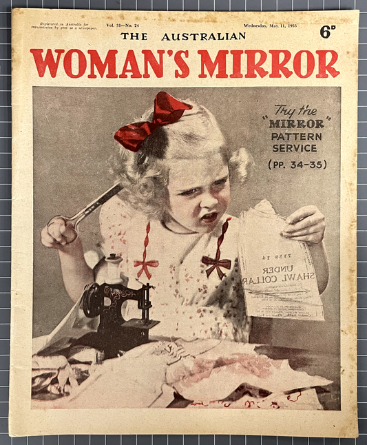 THE AUSTRALIAN WOMAN'S MIRROR VOL. 31 #24 INCLUDES THE PHANTOM COMIC 1955