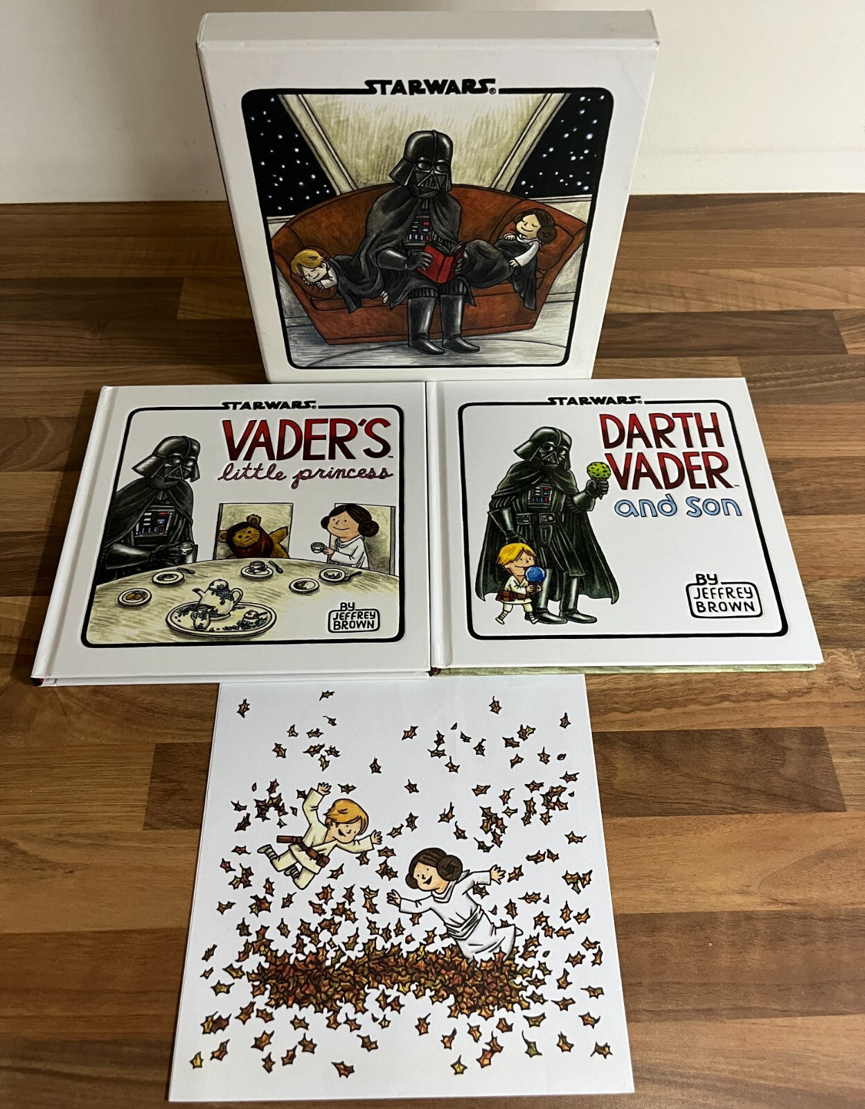 Darth Vader & Son / Vader's Little Princess Hardcover Box Set + Two Art Prints