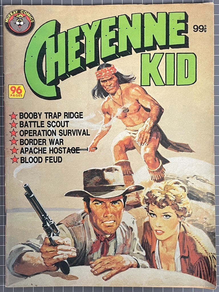 CHEYENNE KID 96 PAGES MAGAZINE SIZE MURRAY PUBLISHERS AUSTRALIAN COMIC 1982