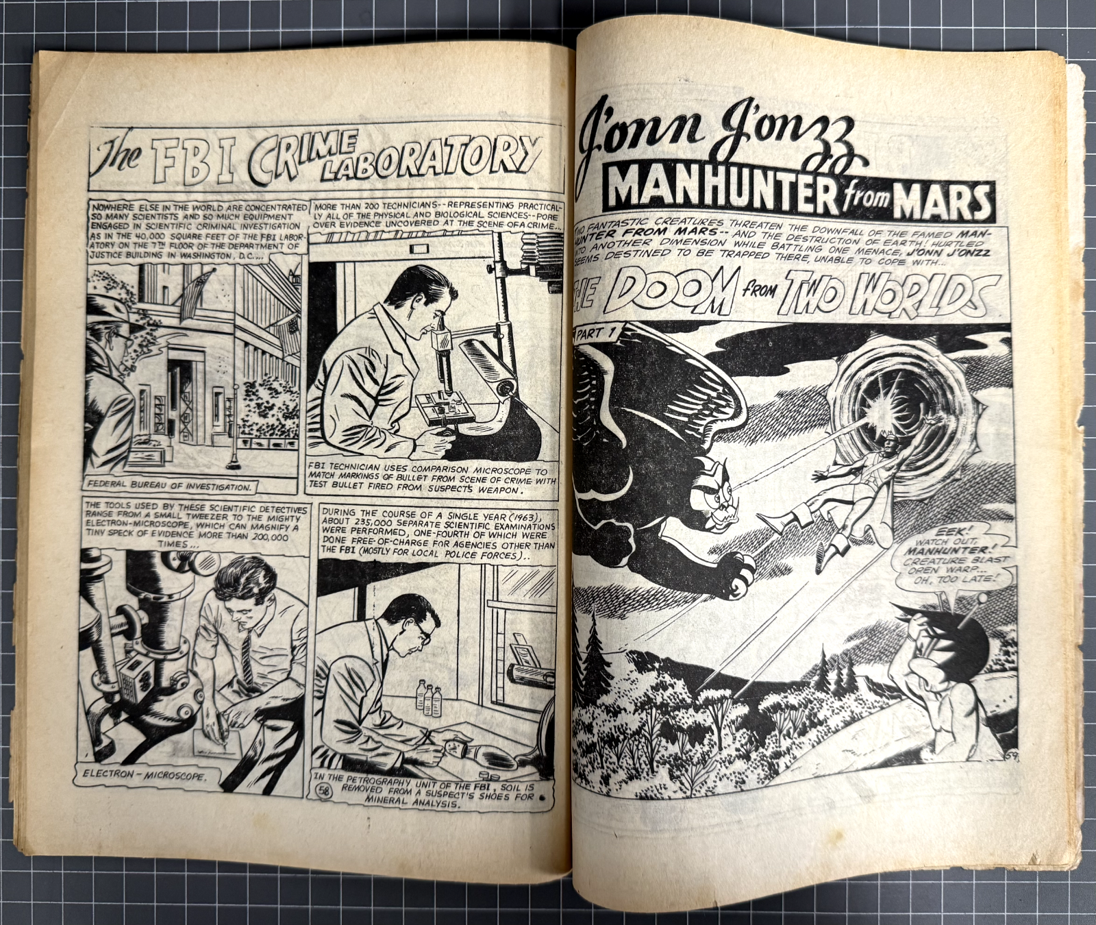 SUPERMAN PRESENTS WORLD'S FINEST #6 COLOUR COMICS AUSTRALIAN DC PRE-DECIMAL 1965