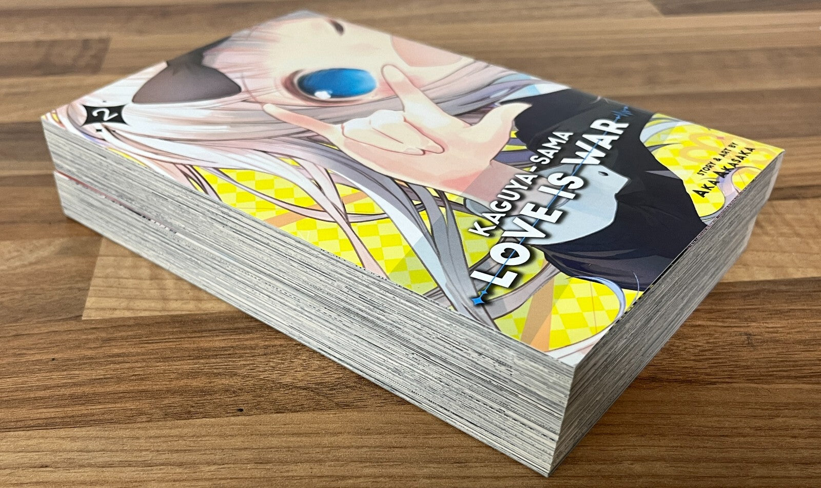 Kaguya-Sama Love is War, Volumes 1 & 2 - Story & Art by Aka Akasaka