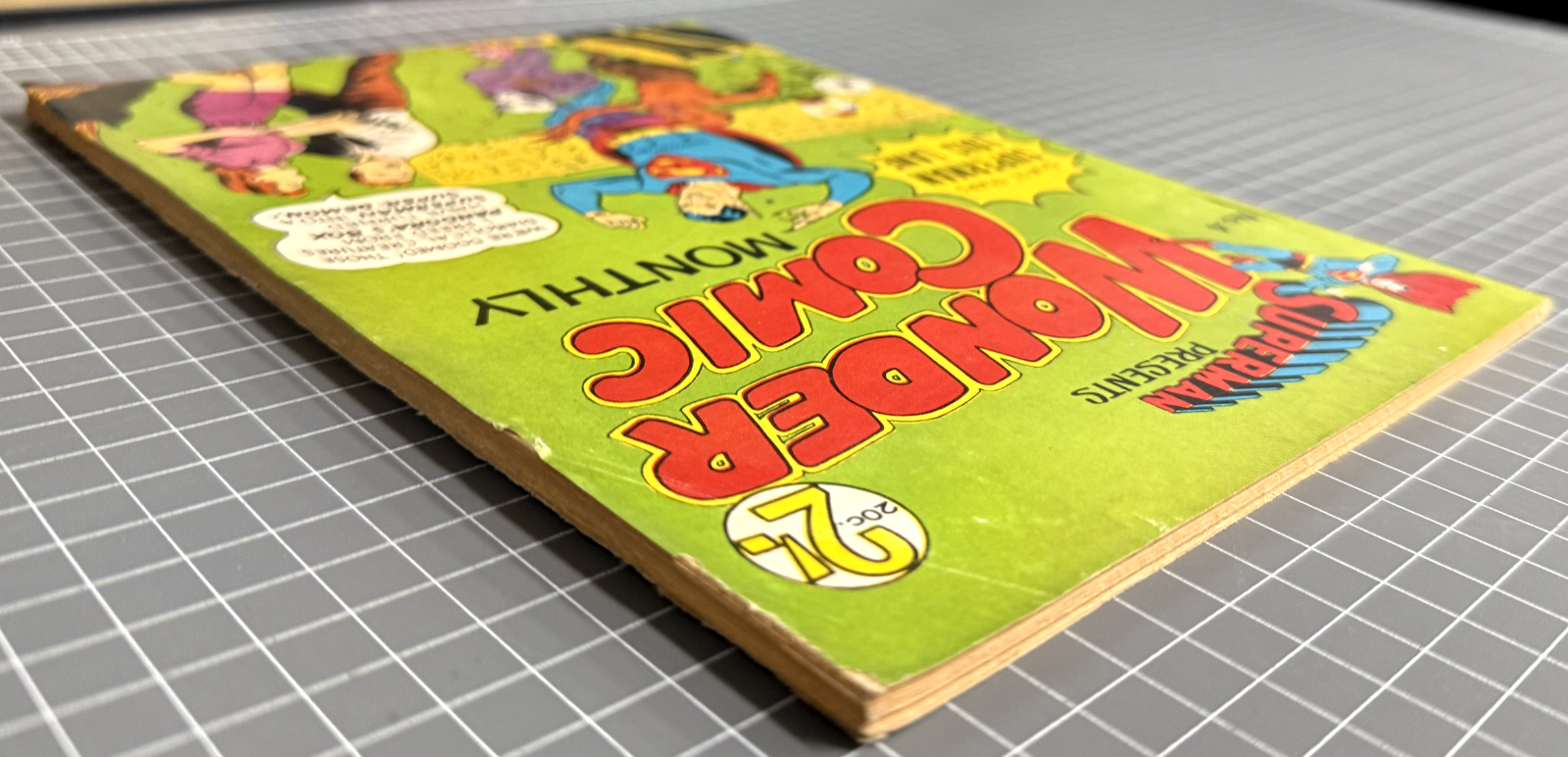 SUPERMAN PRESENTS WONDER COMIC #4 COLOUR COMICS AUSTRALIAN DC PRE-DECIMAL 1965