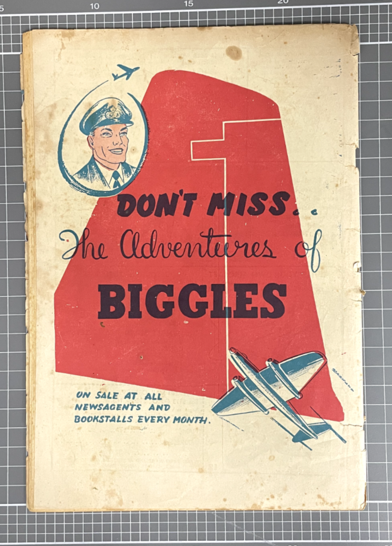 THE CRIMSON COMET #14 ACTION COMICS PTY LTD *RARE* AUSTRALIAN COMIC 1955