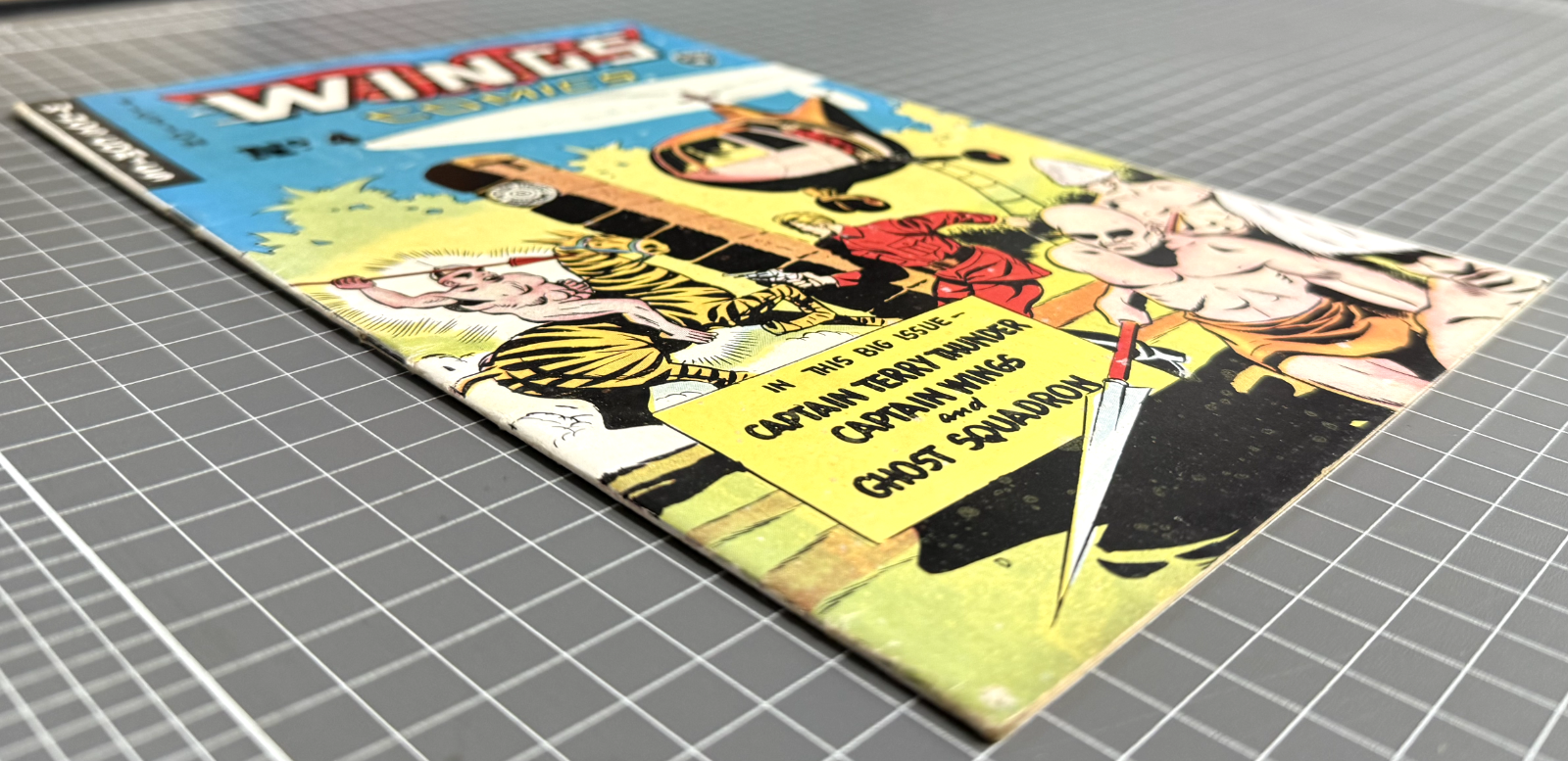 FICTION WINGS COMICS #4 H. JOHN EDWARDS PUBLICATIONS AUSTRALIAN COMIC 1951