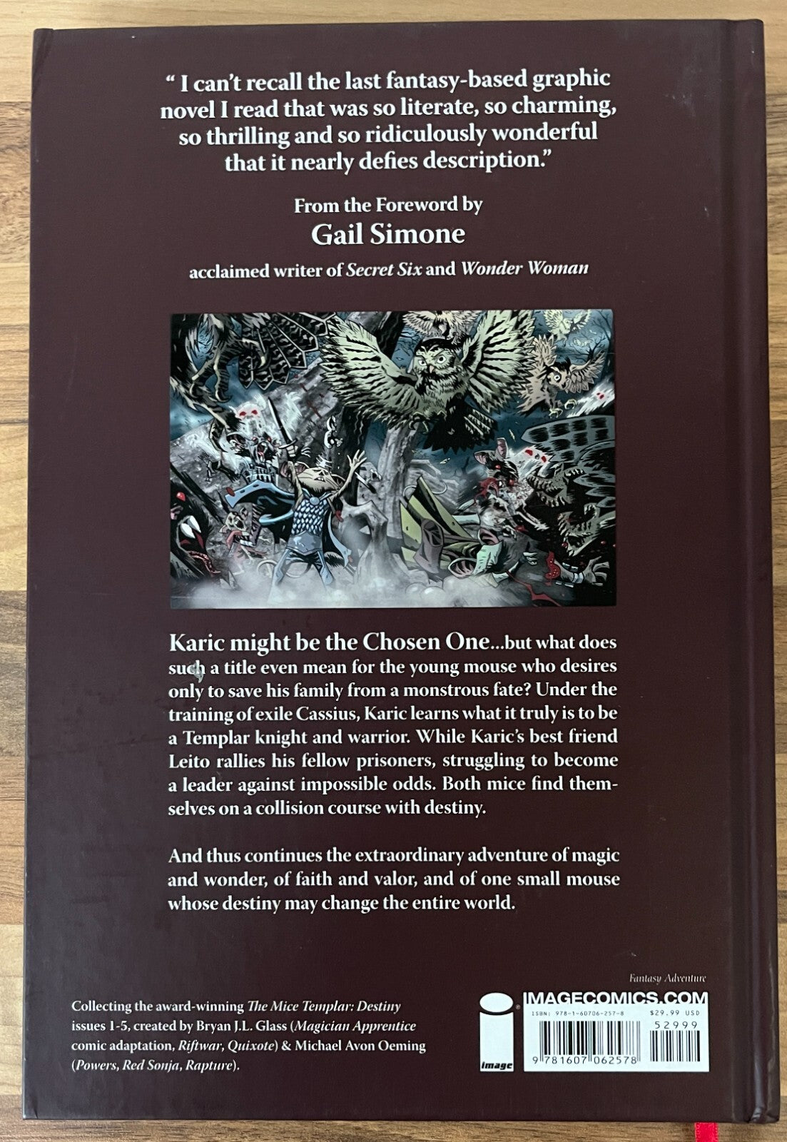 The Mice Templar, Volume 2: Destiny Part 1 Created Bryan  Glass, Michael Oeming